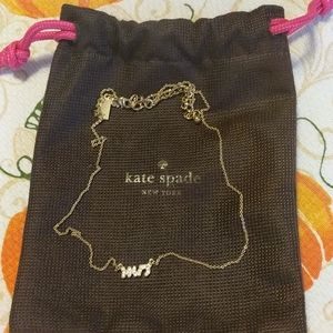 Kate Spade Mrs. Necklace